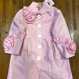 Gurlybird Pink Canvas Coat